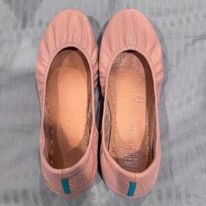 Tieks Blush Patent Ballet Flats